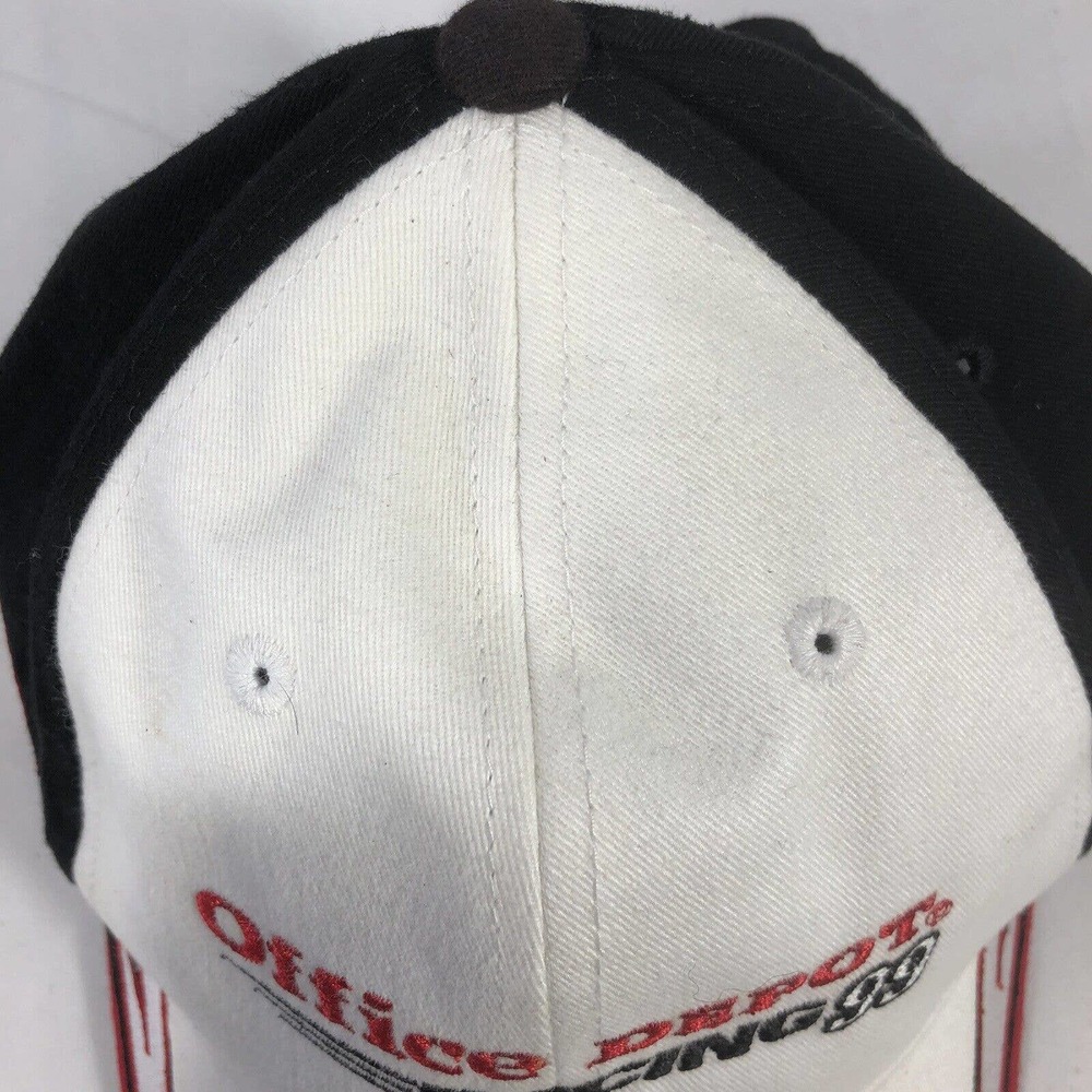 OFFICE DEPOT RACING HAT CAP 99 ROUSH RACING NASCAR CHECKERED FLAG SPORTS OSFM - Picture 9 of 14